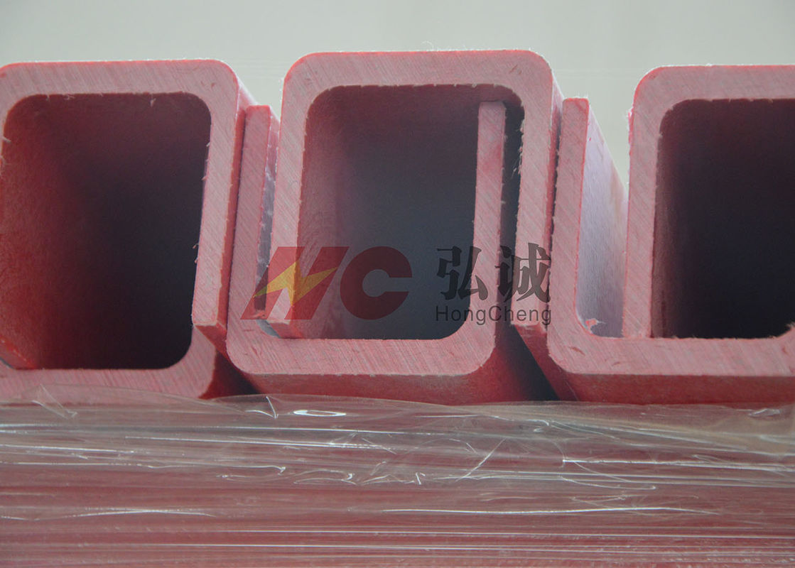 Ponte de cabo vermelha não de rachamento das formas estruturais da fibra de vidro de Pultruded