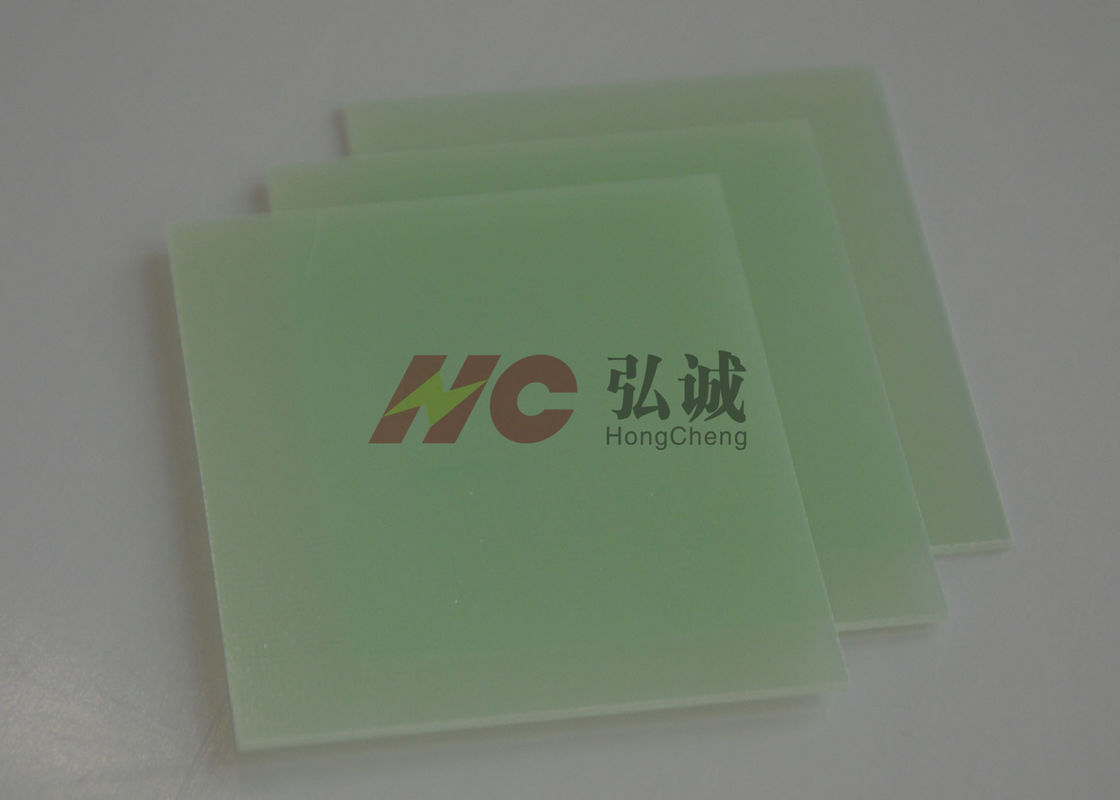 Luz - a folha da estratificação G10/resina verdes da fibra de vidro cobre a resistência excelente da tensão