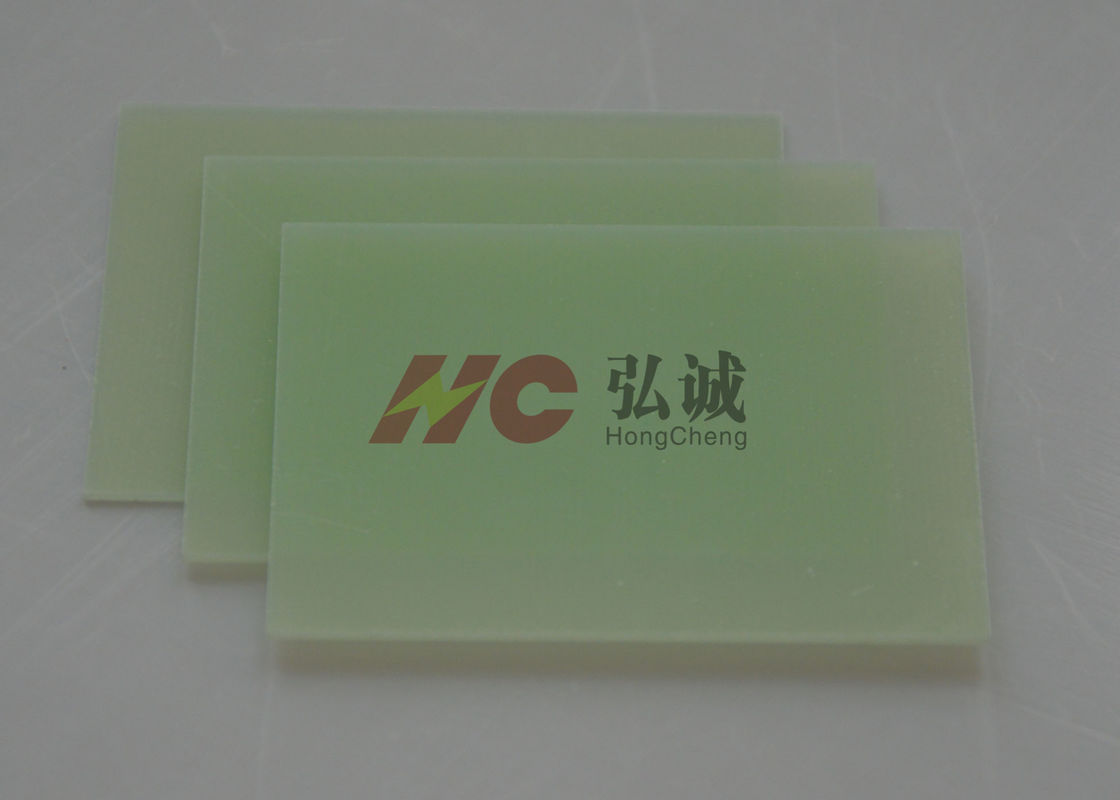 Luz - a folha da estratificação G10/resina verdes da fibra de vidro cobre a resistência excelente da tensão
