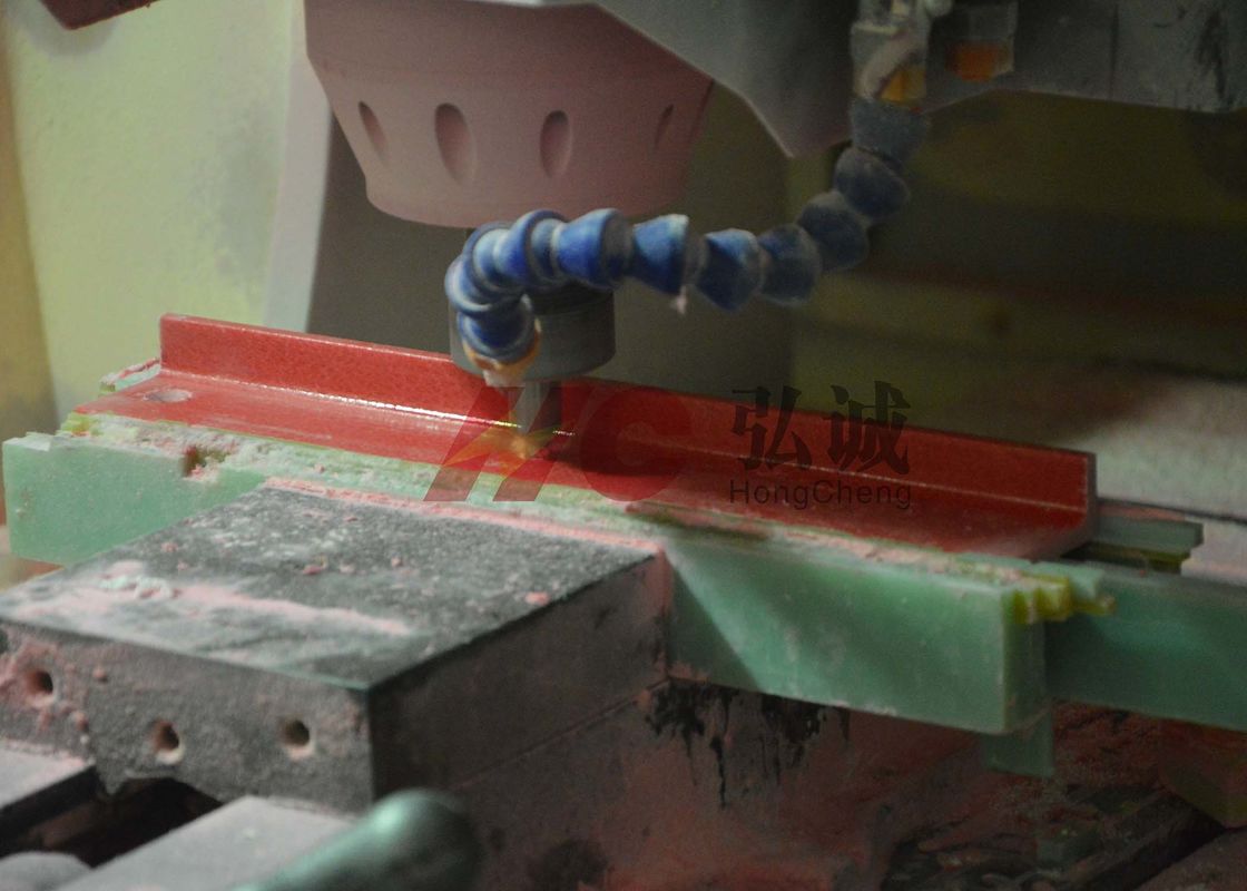 Pultruded dá forma/peças da isolação com método de processamento fazendo à máquina do CNC