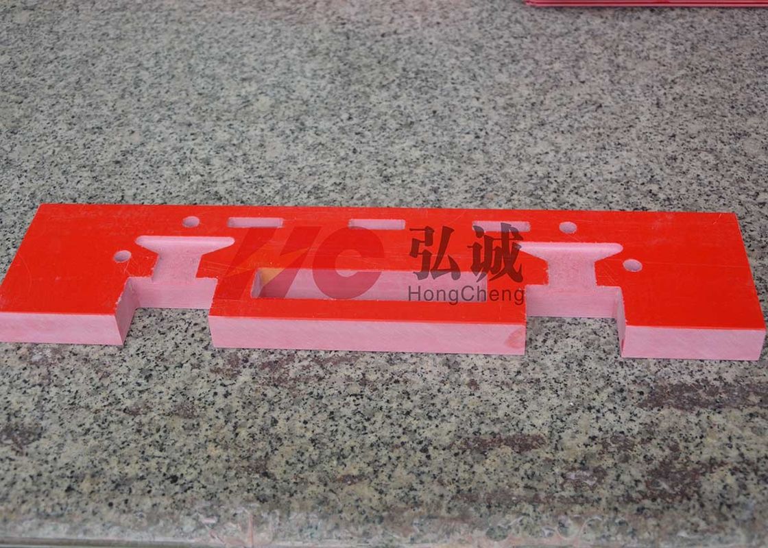 Folha da estratificação do vermelho da certificação GPO3 do RUÍDO 5510, folha da placa da fibra de vidro